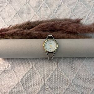 Vintage Twotone‎ Quartz Cuff Watch
